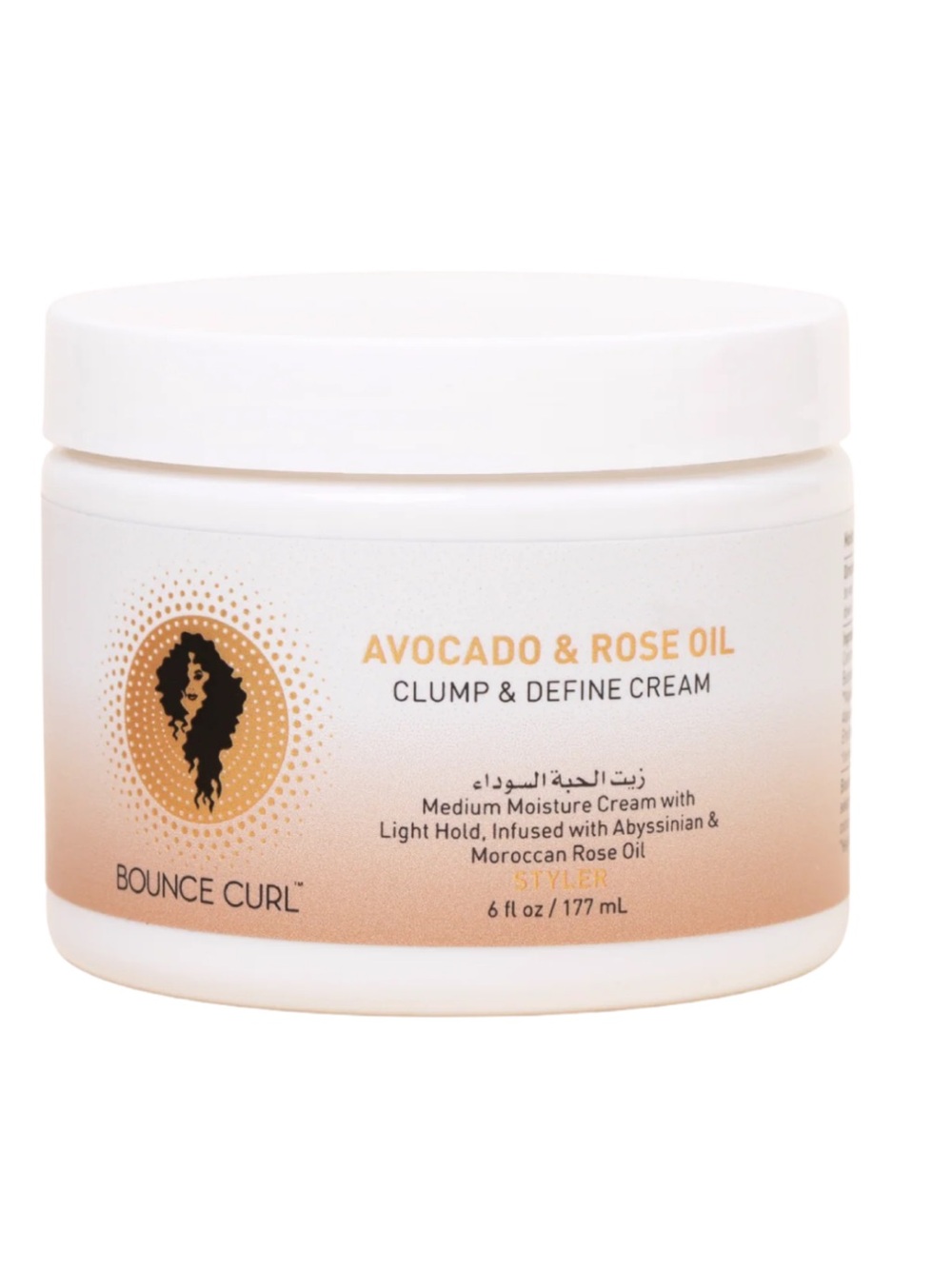 Bounce Curl - Avocado & Rose Oil Clump & Define Cream
